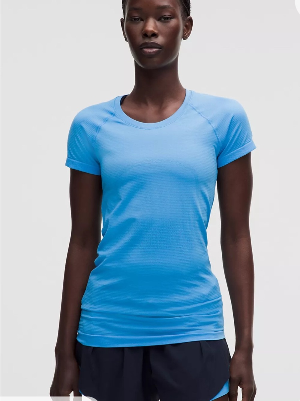 lululemon athletica Short Sleeve Performance Tee - Blue